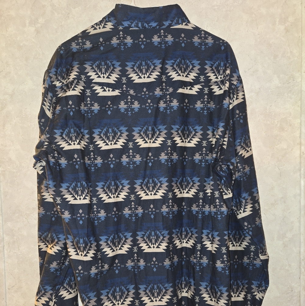 Aztec Pearl Snap - Picture 3 of 3